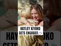Hayley Kiyoko Gets Engaged #shorts #HayleyKiyoko #BeccaTilley