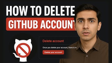 How to Delete Github Account (Permanently) | Close, Deactivate & Remove Profile Fast 🔥