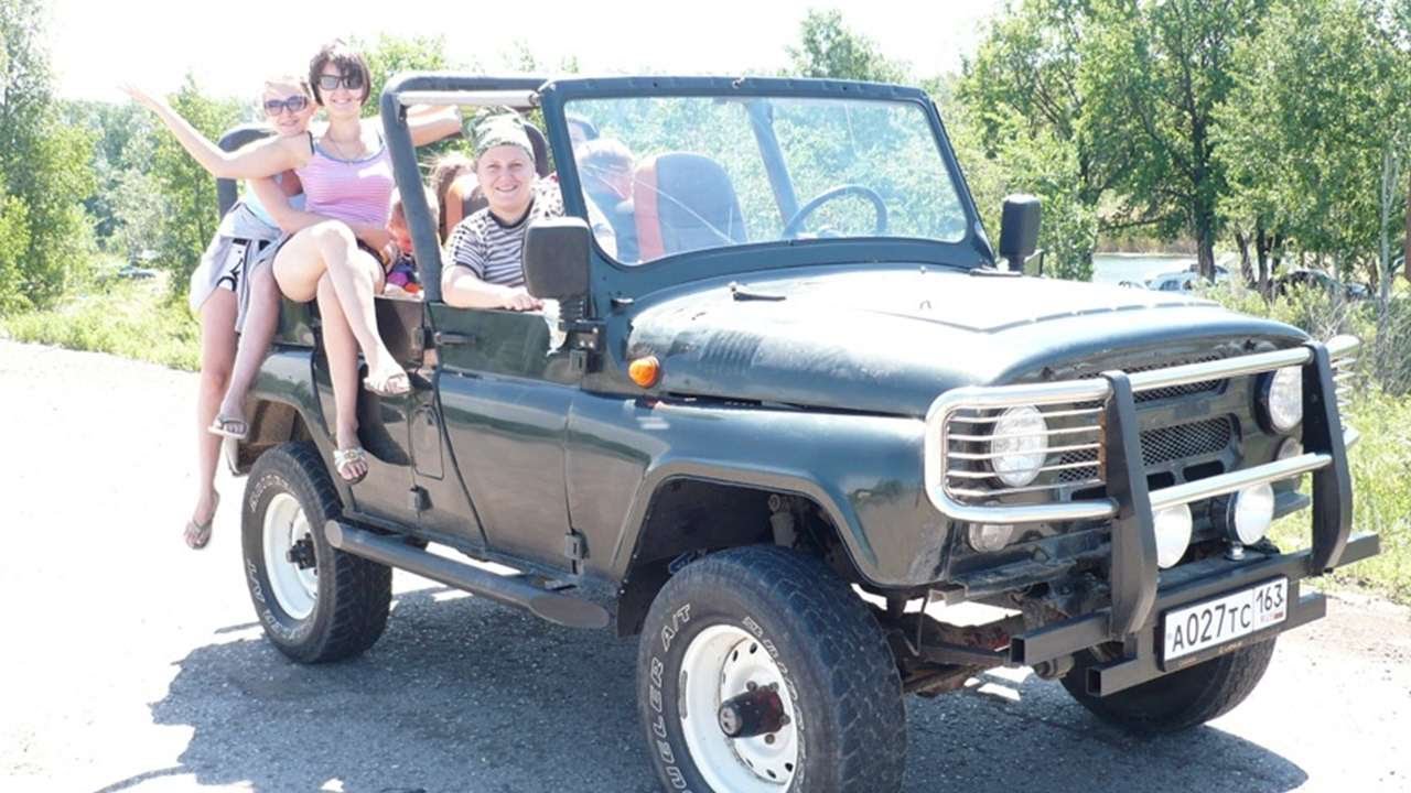 #875. UAZ Cabriolet Tuning [RUSSIAN CARS] zilong