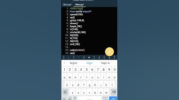 Python project. NIKE LOGO. PY
