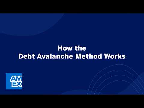 How The Debt Avalanche Method Works | American Express