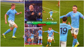 Man City Vs Madrid 4-0 2023 / RARE CLIPS ● SCENEPACK 4K ( With AE CC and TOPAZ )