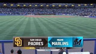 MLB The Show 25 (PS5) (Miami Marlins Season) Game #100: SD @ MIA