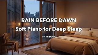 Quiet Rain Before Dawn Sounds with Soft Piano Music for Getting Back to Sleep at 4 AM screenshot 4