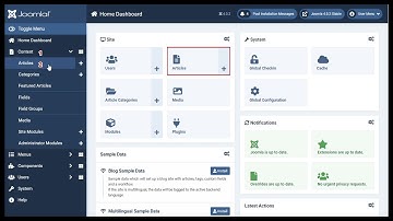 How to Create and Manage Articles in Joomla 4