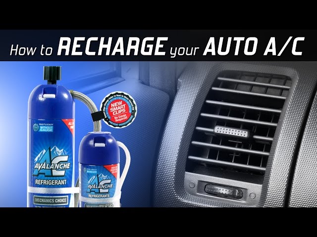 AC Avalanche - How To Recharge your Auto Air Conditioner 