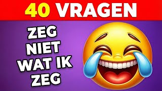 Zeg niet hetzelfde als ik 🤔🧠 Niet zeggen wat ik zeg ❌ screenshot 5