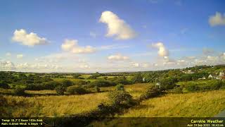 Carnkie Weather Timelapse - 19th September 2022