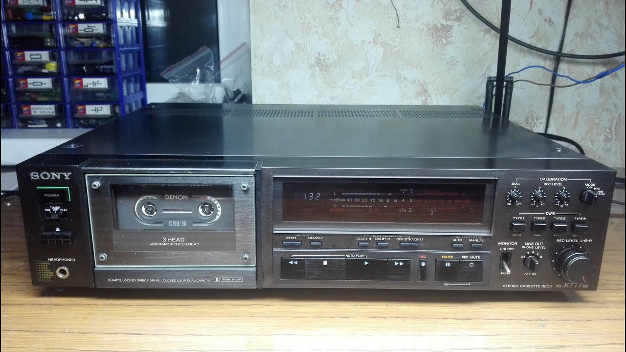 SONY tc k777es профилактика   настройка до заводских параметров