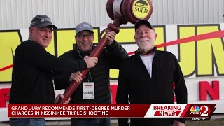 Grand jury recommends first-degree murder charges in Osceola County triple shooting, Worrell says