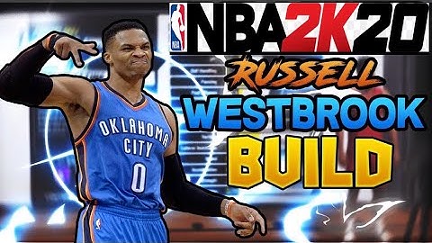 2K20 RUSSELL WESTBROOK BUILD!!! BEST SPEED BOOSTING SLASHING BUILD 2K20!