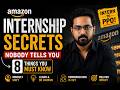 Amazon Internship Secrets Nobody Tells You (8 Things You Must Know)