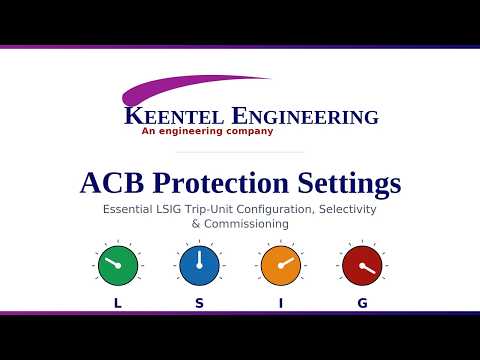 Air circuit breaker protection settings