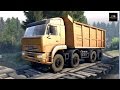 SPINTIRES 2014 - 8x4 Dump Truck Transporting Rocks