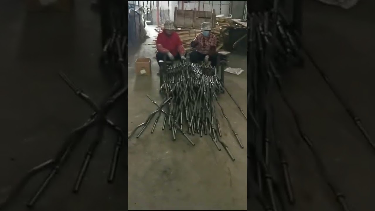 Cerdatec Painting Process of Barbell Bar YouTube