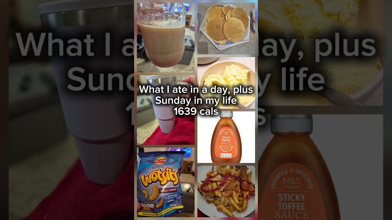 Sunday in my life with calories. ❤️