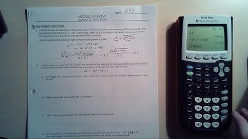 Mod 5 Test Review Word Problems*error in #1 read description