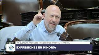 Diputado Quetglas, Fabio José - Expresiones en minoría 24-04-2024