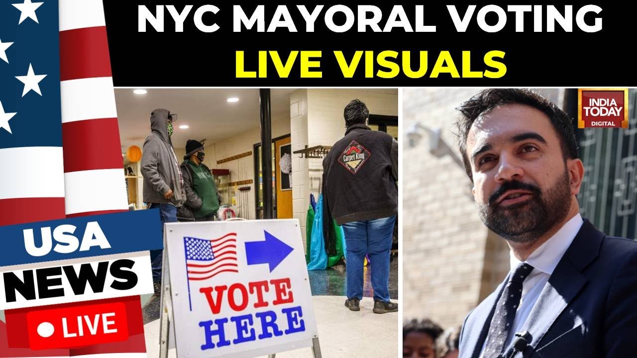 LIVE New York City Mayoral Election | All Eyes On Zohran Mamdani | US ...