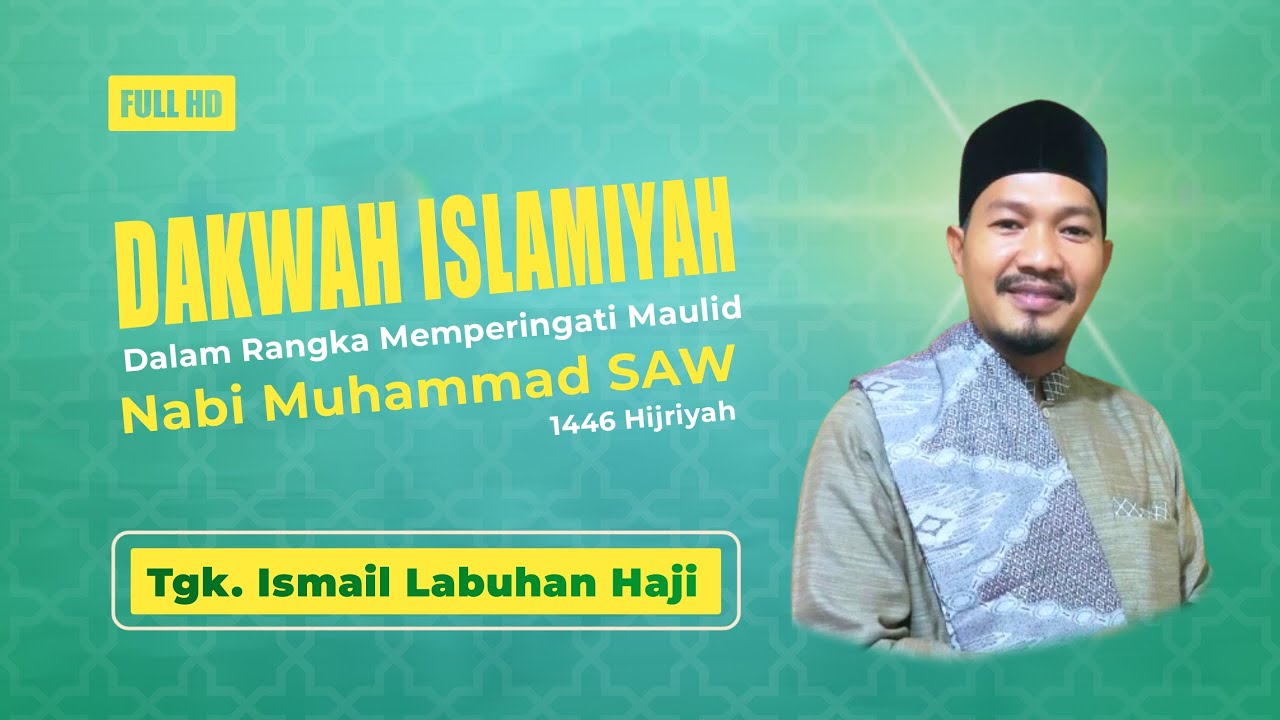 🔴 LIVE - Dakwah Islamiyah - Tgk. Ismail Labuhan Haji - Gampong Reuloh, Ingin Jaya, Aceh Besar