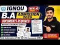 IGNOU B.A Admission July 2026 Documents Required | B.A Admission के लिए कौन-कौन से Documents चाहिए?
