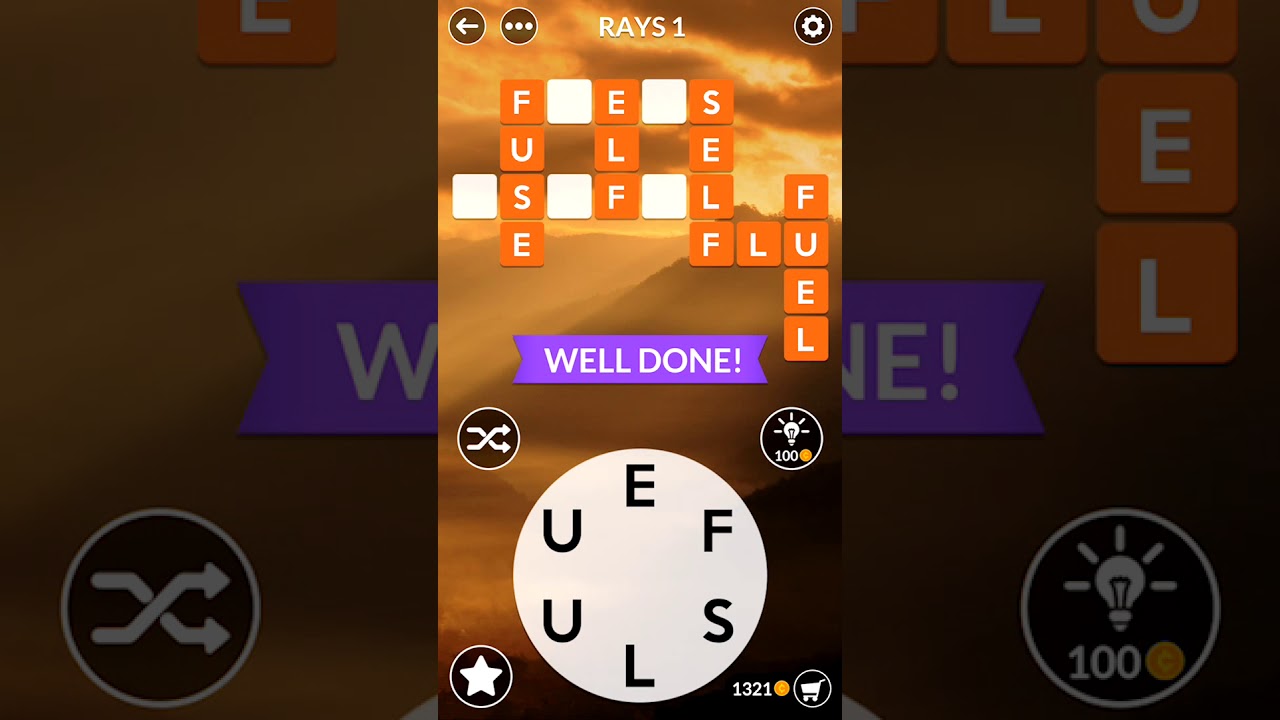 Wordscapes Rays 1 | Wordscapes Answers