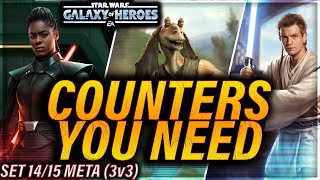 COUNTERS YOU NEED (look for timestamps) (May 2024 | 3v3) #swgoh #gac #galaxyofheroes #starwars