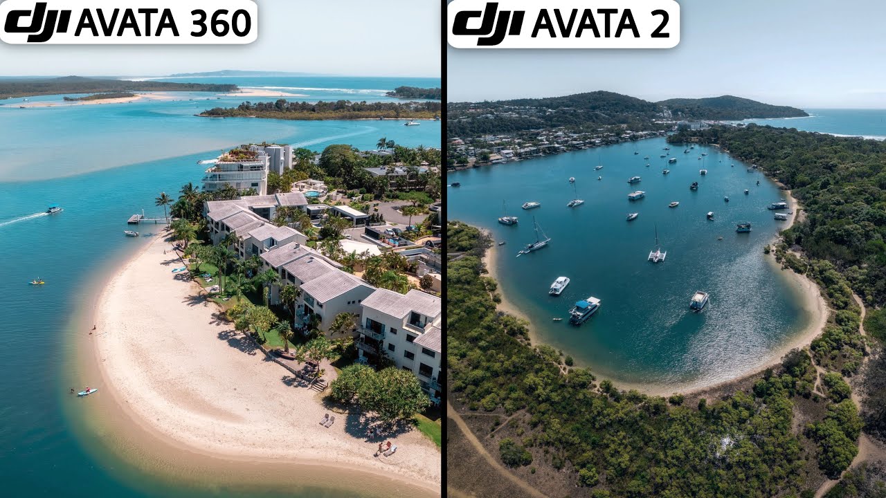 DJI Avata 360 VS DJI Avata 2 | Camera Test & Comparison - YouTube