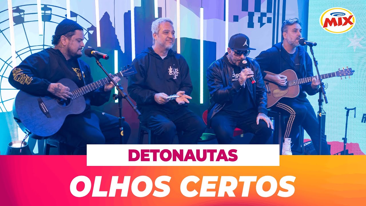 @Detonautas - Olhos Certos (acústico) na Live da Mix