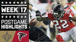 Saints vs. Falcons | NFL Week 17 Game Highlights