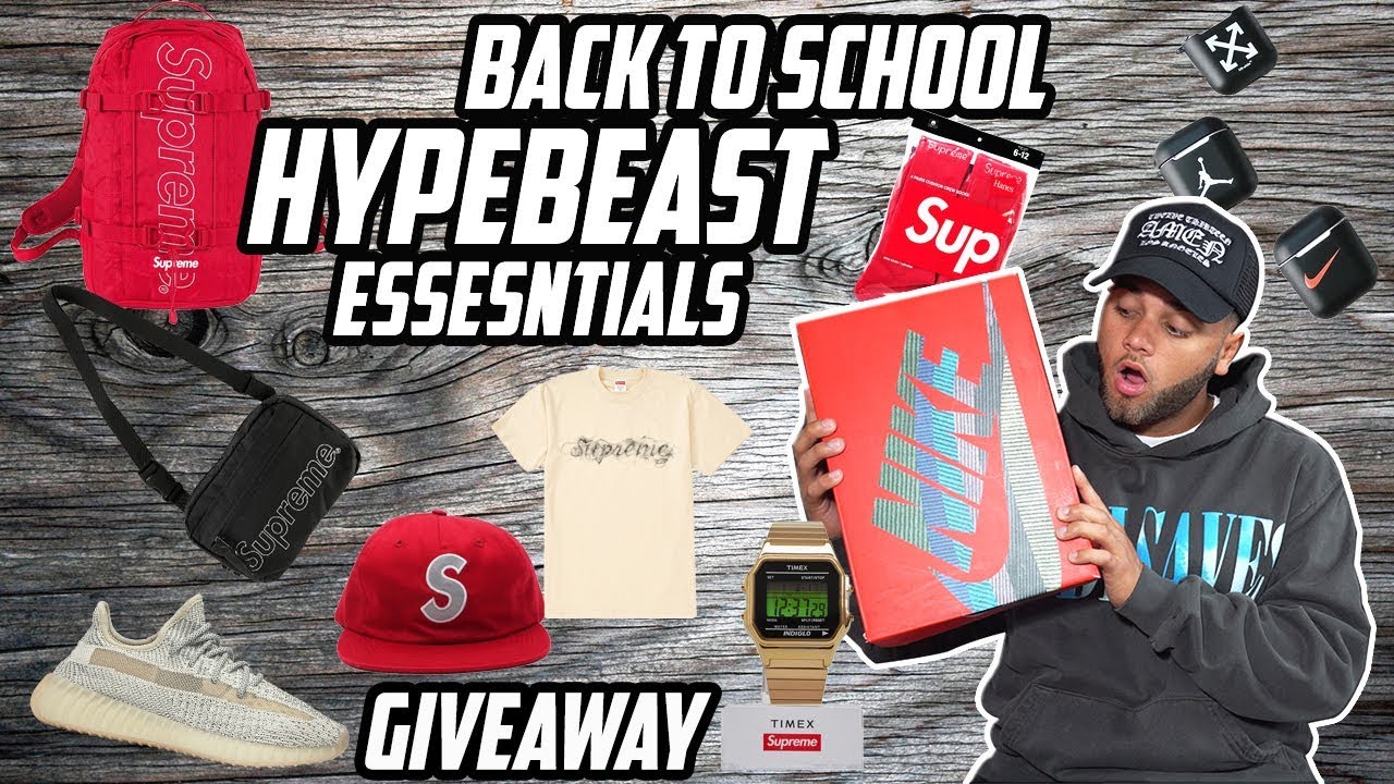 5 Back To School Hypebeast/Sneaker Essentials Back To School Haul