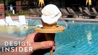 Stop Your Ice Cream From Melting On Your Hand With This Add-On Cone