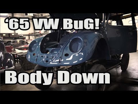 Classic VW BuGs 1965 Sea Blue Build-A-BuG Body Off Beetle Resto Project ...