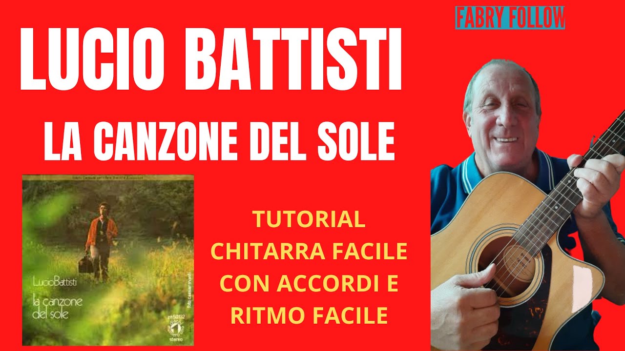 LUCIO BATTISTI : LA CANZONE DEL SOLE - YouTube