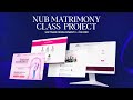 NUB Matrimony Website | Software Development II Project | CSE 2291 | Northern University Bangladesh