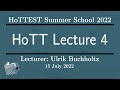 HoTT Lecture 4: Exploring Universes in Homotopy Type Theory 🌐