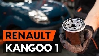 Montare Filtru de ulei RENAULT KANGOO (KC0/1_): video gratuit