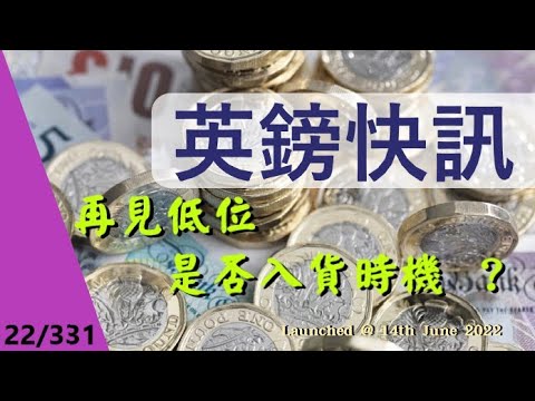 22/331 2022年6月14日Live 英鎊快訊︰再見低位，是否入貨時機 ？ #BNO VISA_簽證_移民英國【廣東話】