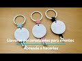 Vídeo: Kit llavero personalizado mi bautizo zapatitos con cordón en zamak.