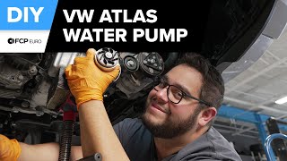 Volkswagen Atlas Water Pump Replacement DIY (2018-2023 Volkswagen Atlas MQB, 3.6 VR6)