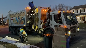 Penn Waste Mack LR Loadmaster Eclipse on Double Recycle 