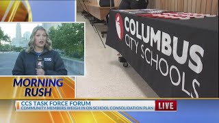 CCS Task Force Forum offers reaction to consolidation