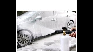 Review alat penghasil busa salju untuk mencuci kendaraan dan lainnya.. beli dari toko online dengan . 