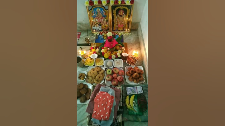 Today varalakshmi vratham puja 🙏