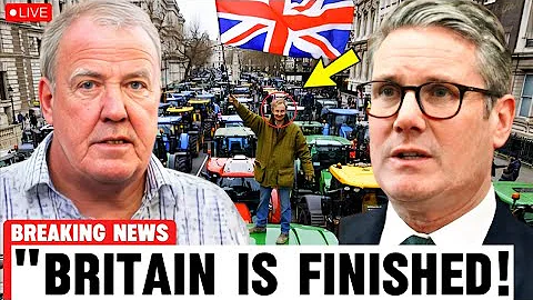 1 MIN AGO: Jeremy Clarkson Destroys Keir Starmer as 1,872 Tractors STORM LONDON LIVE | News UK
