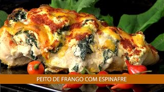 Peito De Frango Com Espinafre E Omelete De Espinafre Youtube