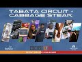 Tabata circuit  cabbage steak  excuseless 30 day health challenge