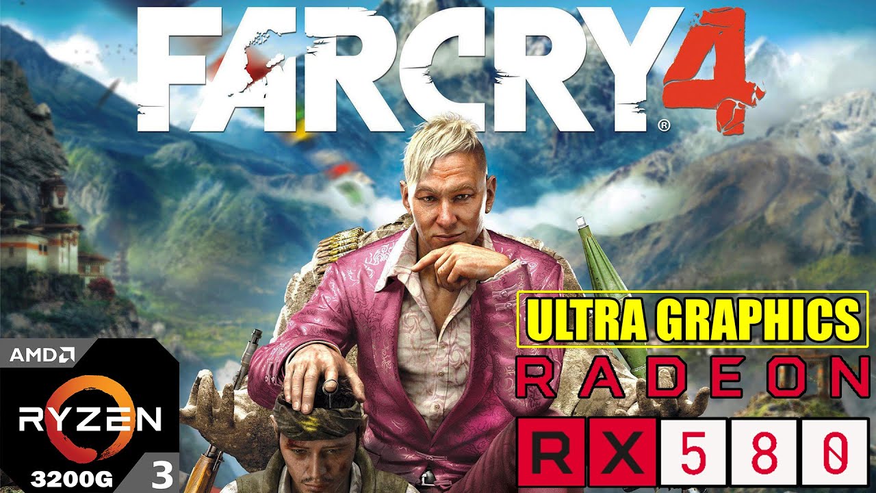 FAR CRY 4 | AMD RX 580 | ULTRA GRAPHICS | GAMEPLAY TEST
