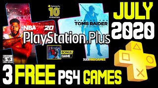 PS+ JULY 2020 3 FREE PS4 Games Revealed + A Free Theme! (PlayStation Plus July 2020 PS Plus 2020)