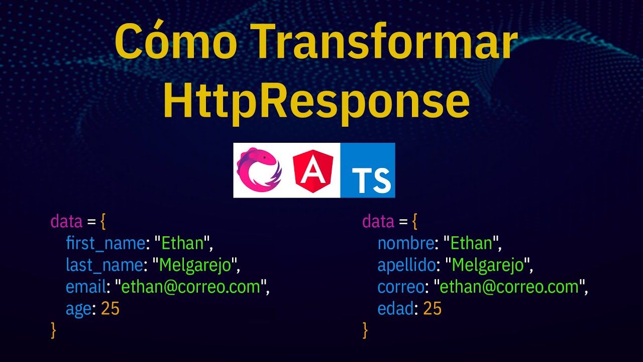 Cómo Transformar Respuestas HTTP con RxJS en Angular - YouTube